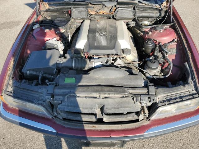 WBAGF8320VDL47835 - 1997 BMW 740 I AUTOMATIC RED photo 11