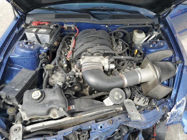 1ZVFT82H965170434 - 2006 FORD MUSTANG GT BLUE photo 11