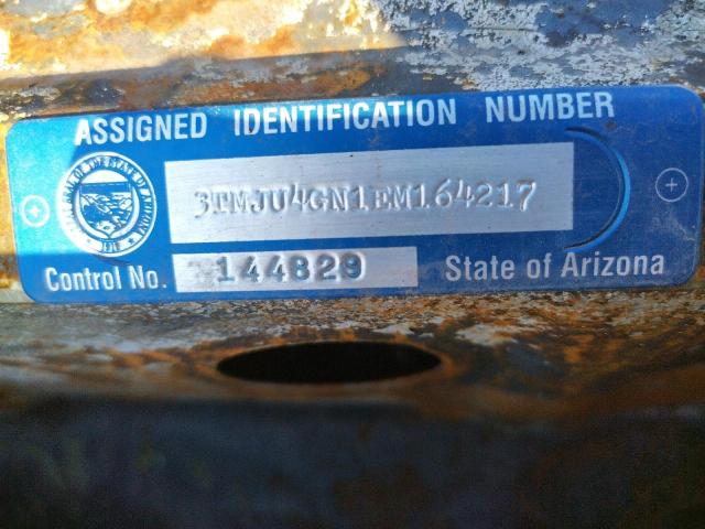 3TMJU4GN1EM164217 - 2014 TOYOTA TACOMA DOUBLE CAB PRERUNNER BURN photo 12