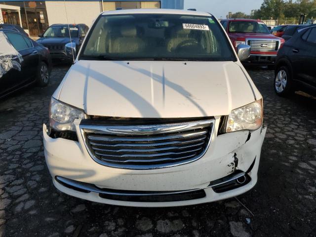 2C4RC1CG5DR623851 - 2013 CHRYSLER TOWN & COU TOURING L WHITE photo 5