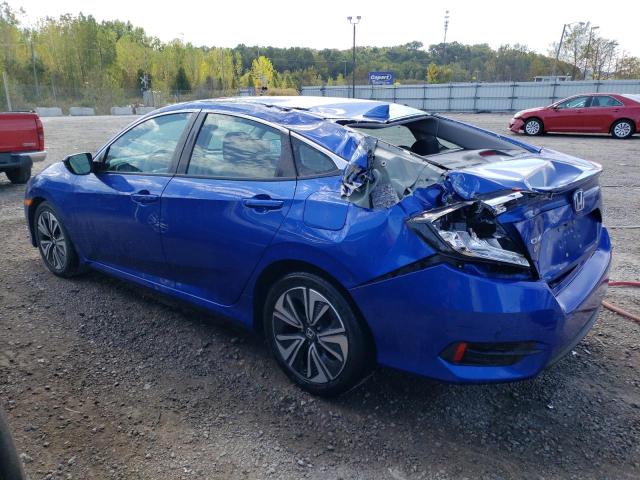 19XFC1F3XHE020221 - 2017 HONDA CIVIC EX BLUE photo 2