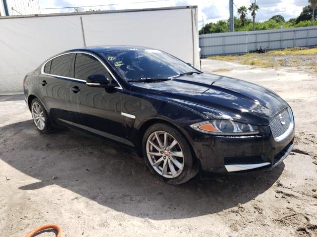 SAJWA0ES3EPU16688 - 2014 JAGUAR XF BLACK photo 4