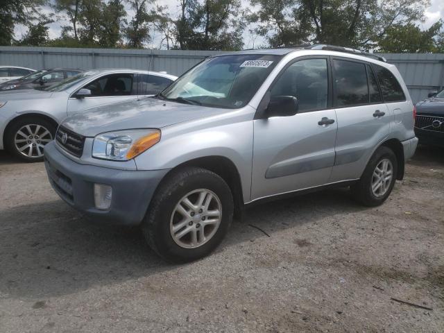 JTEHH20VX10046077 - 2001 TOYOTA RAV4 SILVER photo 1