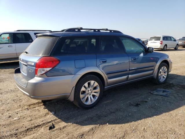 4S4BP63C894332590 - 2009 SUBARU OUTBACK 2.5XT LIMITED BLUE photo 3