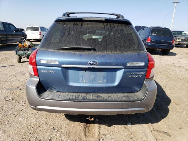 4S4BP63C894332590 - 2009 SUBARU OUTBACK 2.5XT LIMITED BLUE photo 6