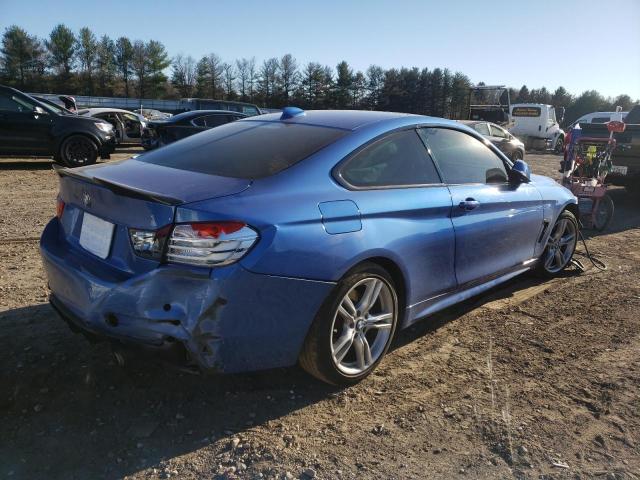 WBA4R9C55HK680574 - 2017 BMW 430XI BLUE photo 3