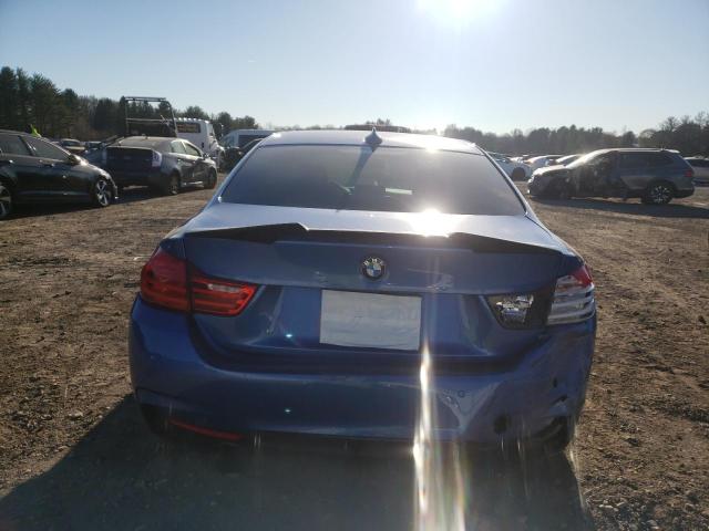 WBA4R9C55HK680574 - 2017 BMW 430XI BLUE photo 6