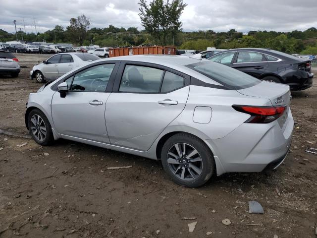 3N1CN8EV7ML917837 - 2021 NISSAN VERSA SV SILVER photo 2