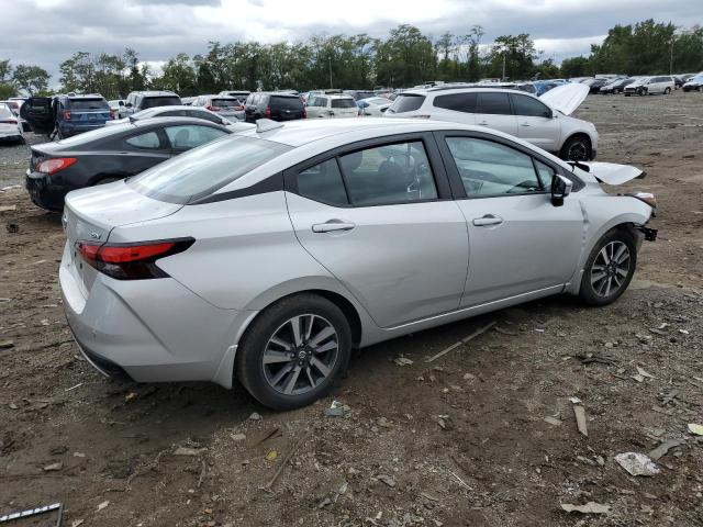 3N1CN8EV7ML917837 - 2021 NISSAN VERSA SV SILVER photo 3