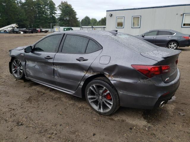 19UUB2F62JA008908 - 2018 ACURA TLX TECH+A GRAY photo 2