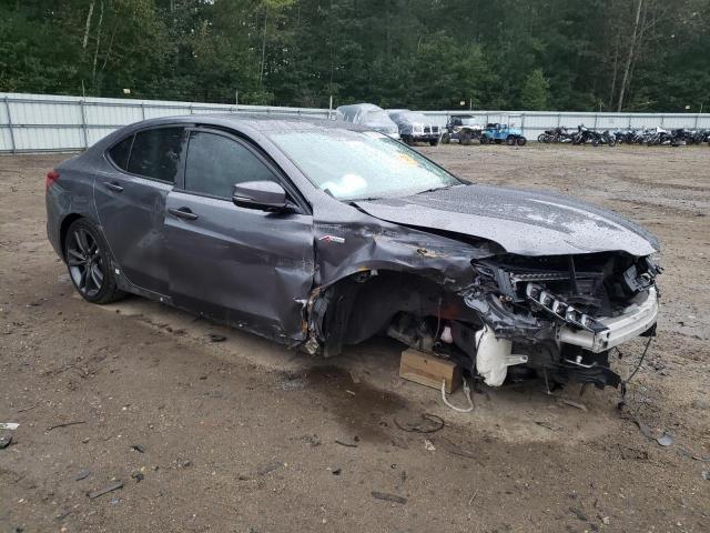 19UUB2F62JA008908 - 2018 ACURA TLX TECH+A GRAY photo 4