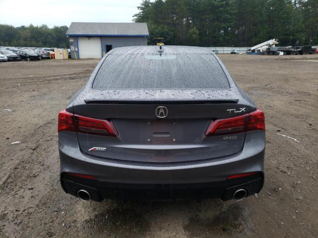 19UUB2F62JA008908 - 2018 ACURA TLX TECH+A GRAY photo 6