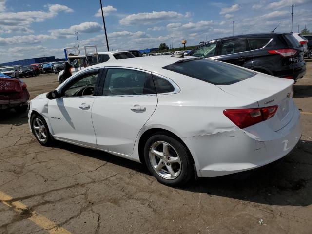 1G1ZB5ST0JF282671 - 2018 CHEVROLET MALIBU LS WHITE photo 2