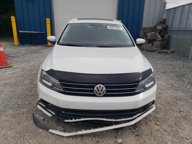 3VW3A7AJ9FM333438 - 2015 VOLKSWAGEN JETTA TDI WHITE photo 5