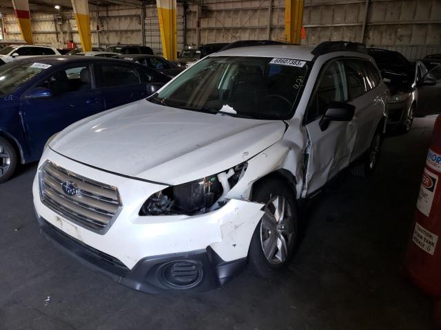 4S4BSAAC6F3359969 - 2015 SUBARU OUTBACK 2.5I WHITE photo 1