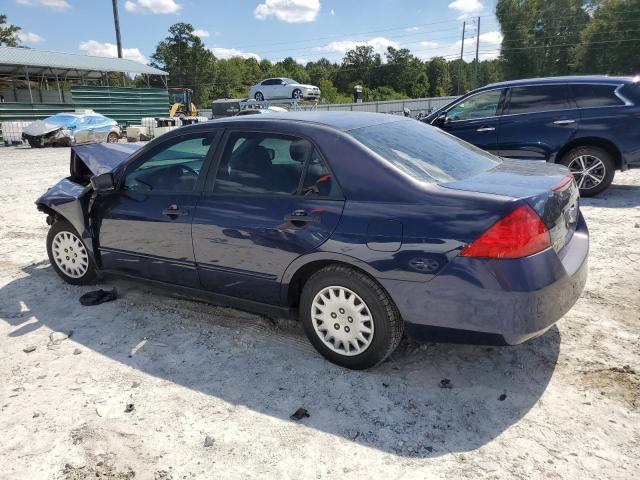 1HGCM56116A100742 - 2006 HONDA ACCORD VALUE BLUE photo 2