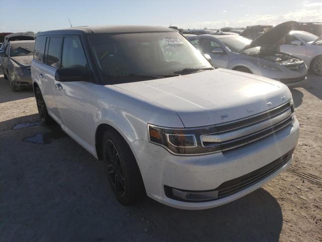 2FMGK5D88DBD27266 - 2013 FORD FLEX LIMITED WHITE photo 4