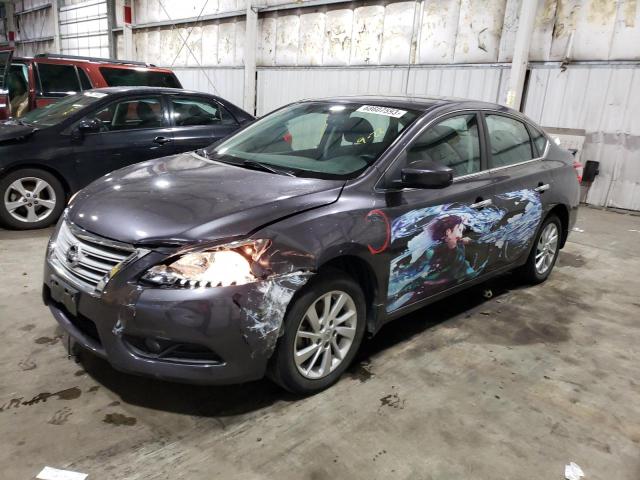 3N1AB7AP4FY382523 - 2015 NISSAN UK S GRAY photo 1