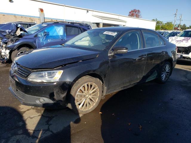 3VWLZ7AJXBM392646 - 2011 VOLKSWAGEN JETTA SEL BLACK photo 1