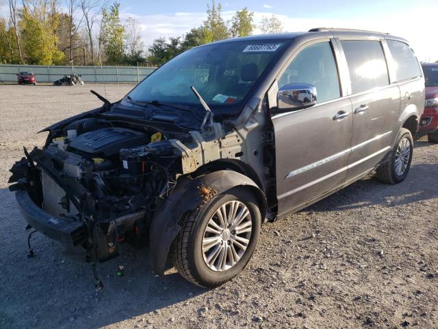 2C4RC1CG0FR646571 - 2015 CHRYSLER TOWN & COU TOURING L GRAY photo 1