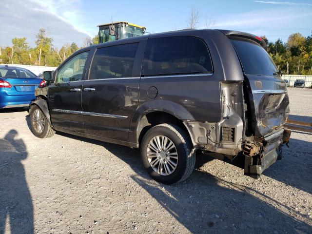 2C4RC1CG0FR646571 - 2015 CHRYSLER TOWN & COU TOURING L GRAY photo 2