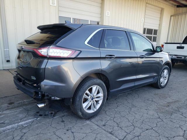 2FMPK3J98JBB13729 - 2018 FORD EDGE SEL GRAY photo 3