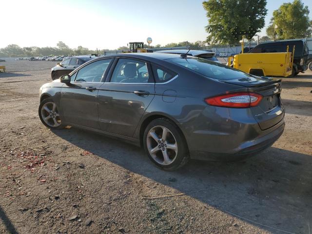 3FA6P0G79GR383901 - 2016 FORD FUSION S GRAY photo 2