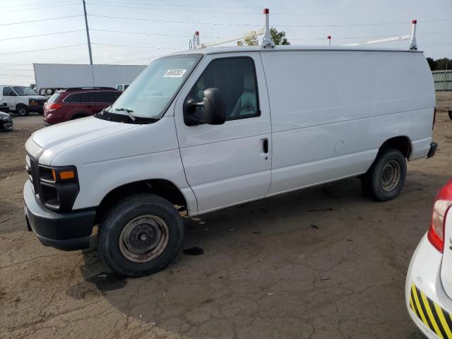 1FTSE3EL1ADA66338 - 2010 FORD ECONOLINE E350 SUPER DUTY VAN WHITE photo 1