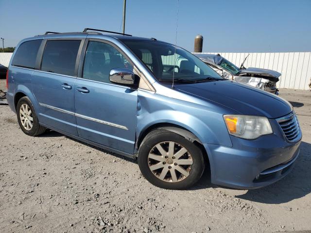 2A4RR8DG8BR714626 - 2011 CHRYSLER TOWN & COU TOURING L BLUE photo 4