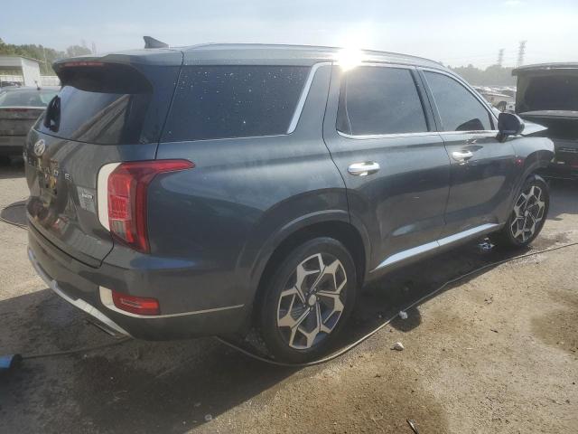 KM8R7DHE3MU291386 - 2021 HYUNDAI PALISADE CALLIGRAPHY GRAY photo 3