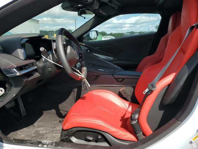 1G1YA2D40P5122470 - 2023 CHEVROLET CORVETTE STINGRAY 1LT WHITE photo 7