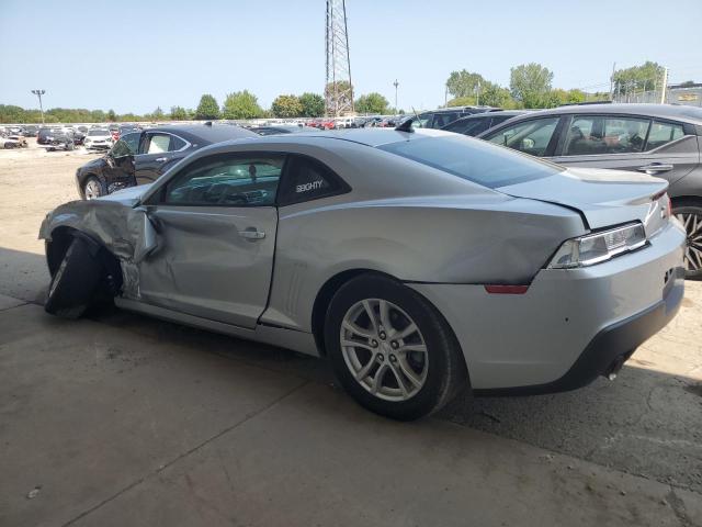 2G1FD1E3XF9150311 - 2015 CHEVROLET CAMARO LT SILVER photo 2