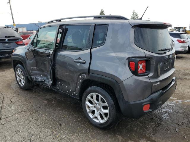 ZACCJBBT7GPD08543 - 2016 JEEP RENEGADE LATITUDE GRAY photo 2