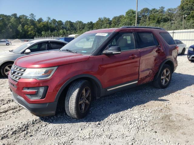 1FM5K8D87GGA57405 - 2016 FORD EXPLORER XLT RED photo 1