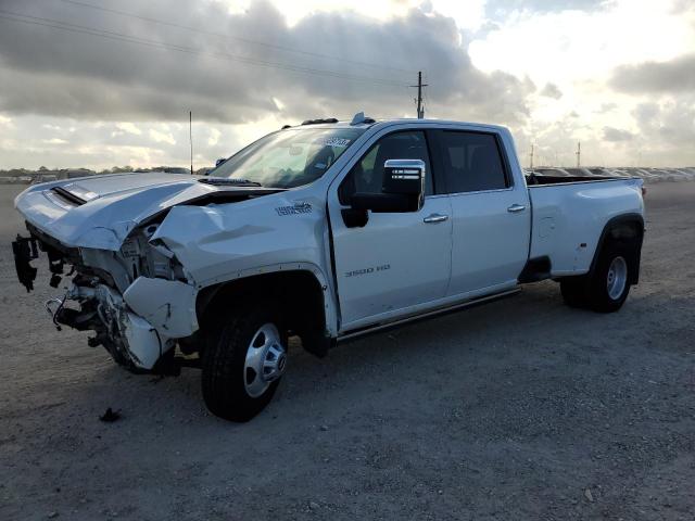 1GC4YVEY3NF333058 - 2022 CHEVROLET SILVERADO K3500 HIGH COUNTRY WHITE photo 1