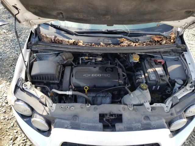 1G1JA6SHXE4133297 - 2014 CHEVROLET SONIC LS თეთრი ფოტო 11