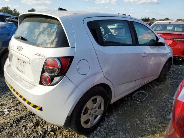1G1JA6SHXE4133297 - 2014 CHEVROLET SONIC LS თეთრი ფოტო 3