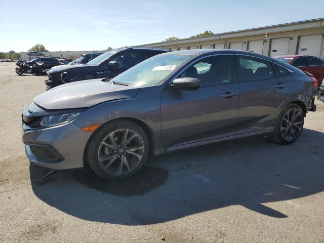 2HGFC2F87MH542709 - 2021 HONDA CIVIC SPORT GRAY photo 1