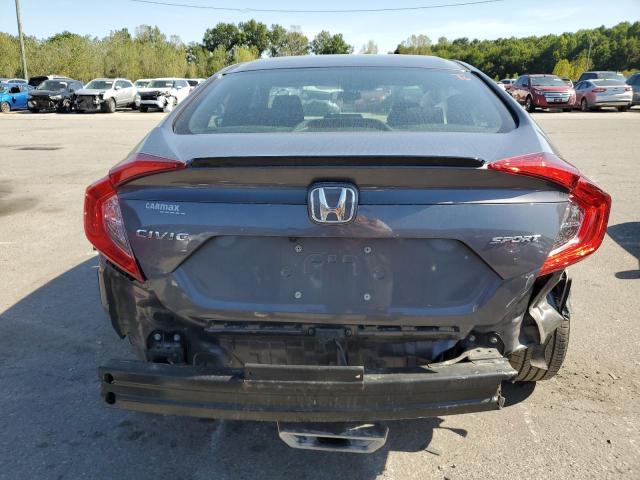 2HGFC2F87MH542709 - 2021 HONDA CIVIC SPORT GRAY photo 6