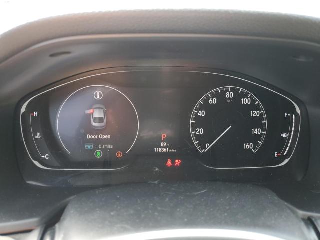 1HGCV1F56JA115724 - 2018 HONDA ACCORD EXL BLACK photo 9