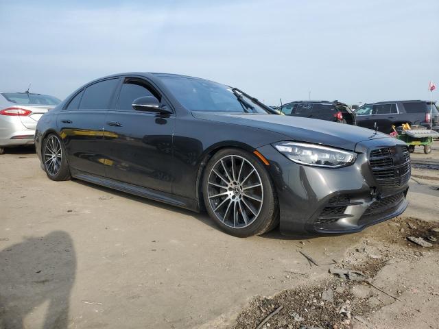 W1K6G7GBXMA041375 - 2021 MERCEDES-BENZ S 580 4MATIC GRAY photo 4