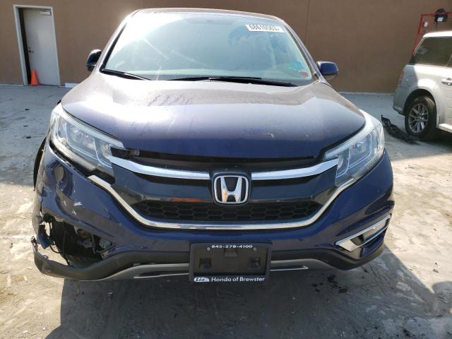 2HKRM4H52GH658905 - 2016 HONDA CR-V EX BLUE photo 5