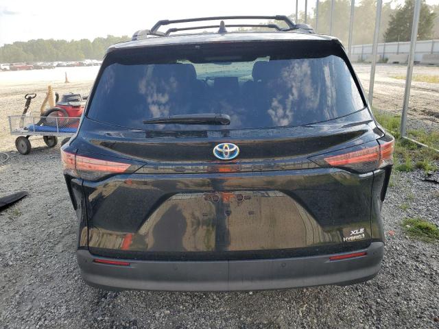 5TDYRKEC7MS010213 - 2021 TOYOTA SIENNA XLE BLACK photo 6