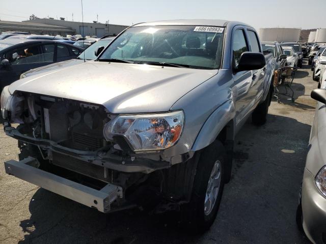 5TFJU4GN8FX079659 - 2015 TOYOTA TACOMA DOUBLE CAB PRERUNNER SILVER photo 1