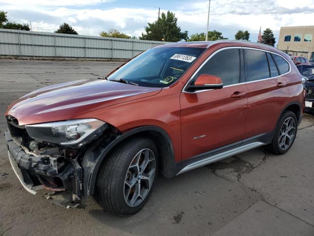 WBXHT3C3XJ5K20741 - 2018 BMW X1 XDRIVE28I ORANGE photo 1