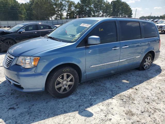 2A4RR5DG3BR771640 - 2011 CHRYSLER TOWN & COU TOURING BLUE photo 1