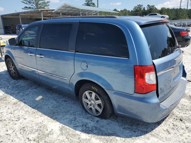 2A4RR5DG3BR771640 - 2011 CHRYSLER TOWN & COU TOURING BLUE photo 2