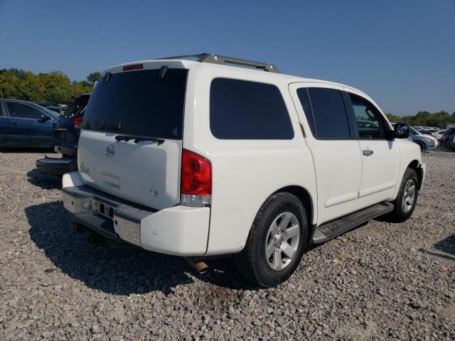 5N1AA08B24N736949 - 2004 NISSAN ARMADA SE WHITE photo 3