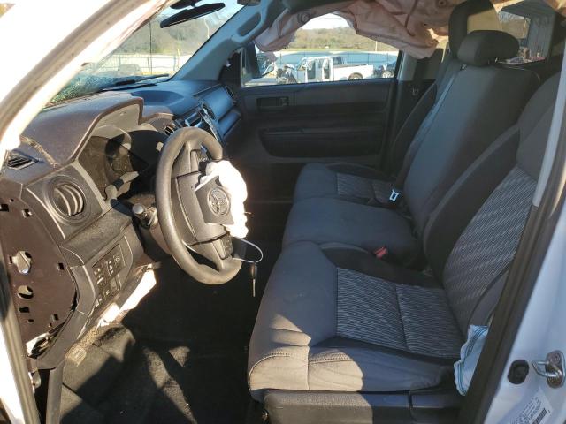 5TFRM5F1XKX139619 - 2019 TOYOTA TUNDRA DOUBLE CAB SR/SR5 WHITE photo 7