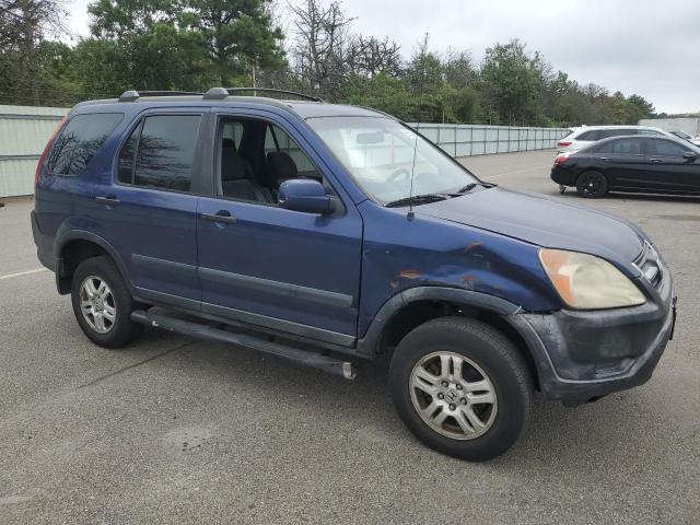 JHLRD78882C075466 - 2002 HONDA CR-V EX BLUE photo 4